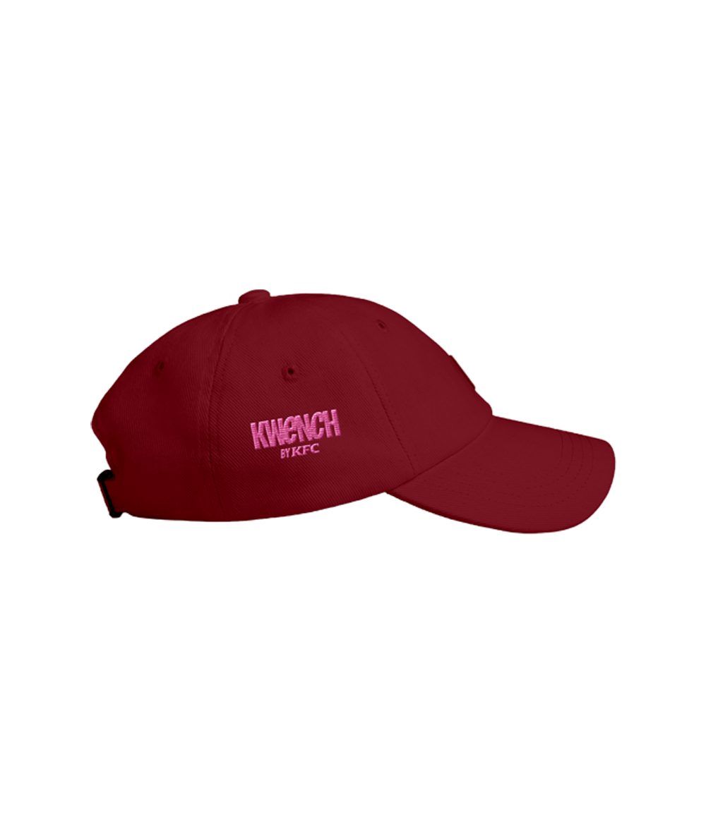 Save Water Drink Kwench Burgundy Cap