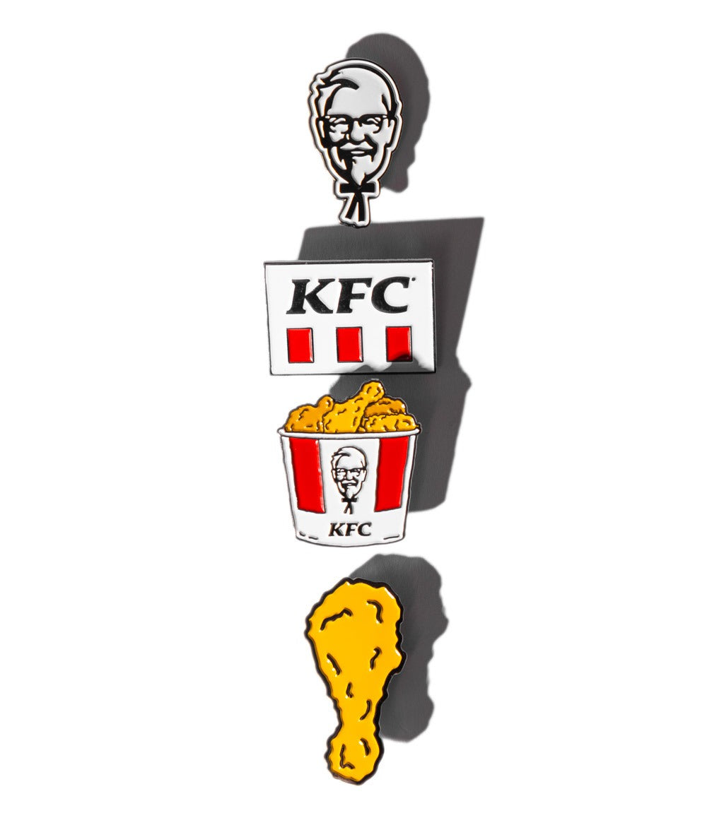 KFC Pin Badge Set