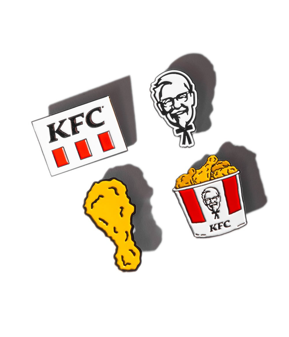 KFC Pin Badge Set