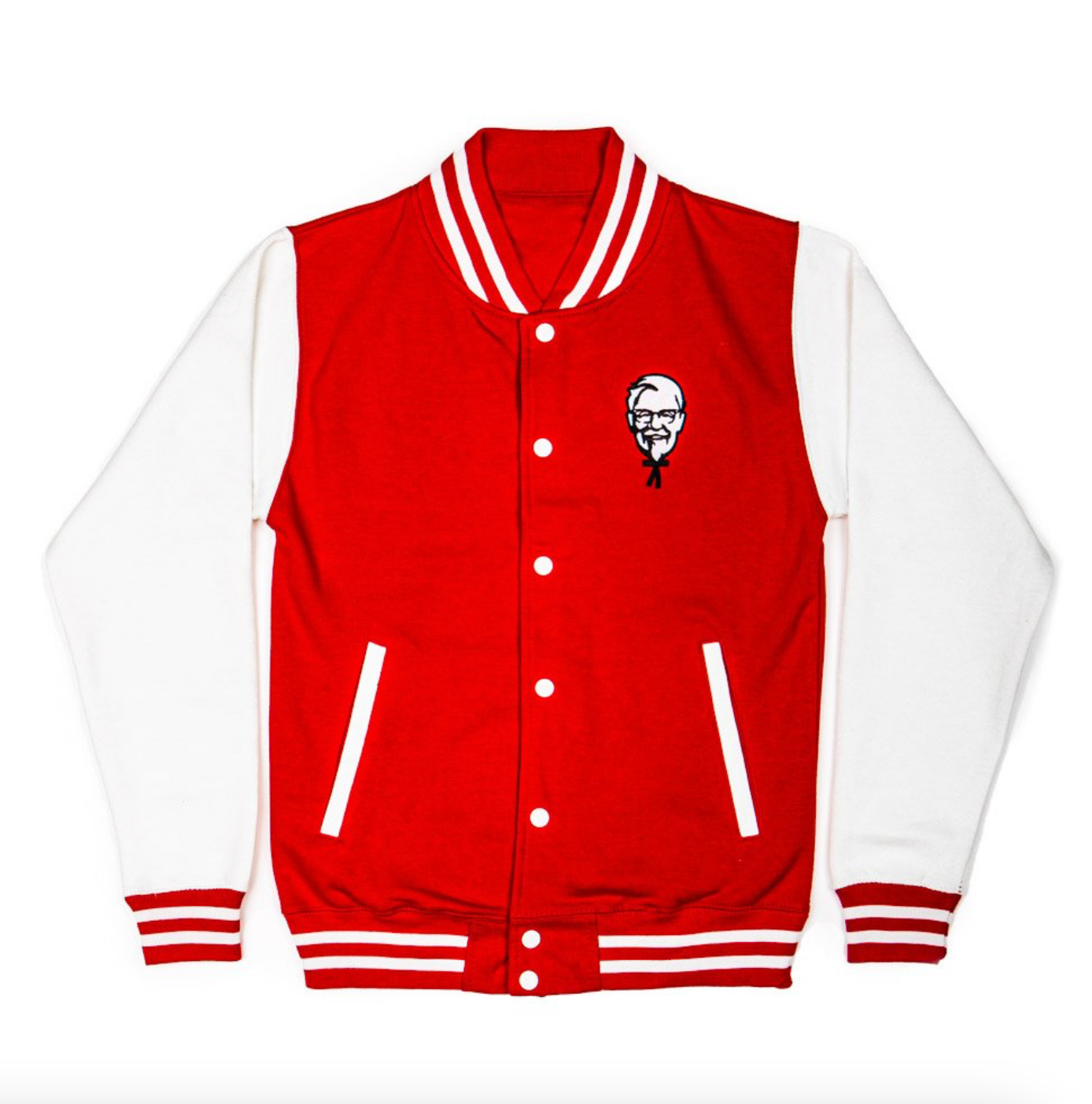 The Colonel's Varsity Jacket – KFC UK&I Shop The Colonel's Varsity Jacket – KFC UK&I Shop