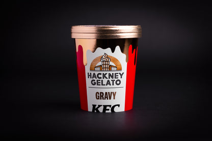 Gravy Gelato by KFC x Hackney Gelato