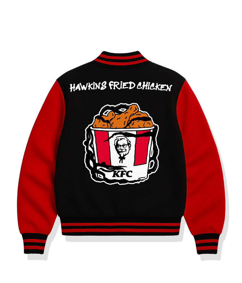KFC X STRANGER THINGS VARSITY JACKET