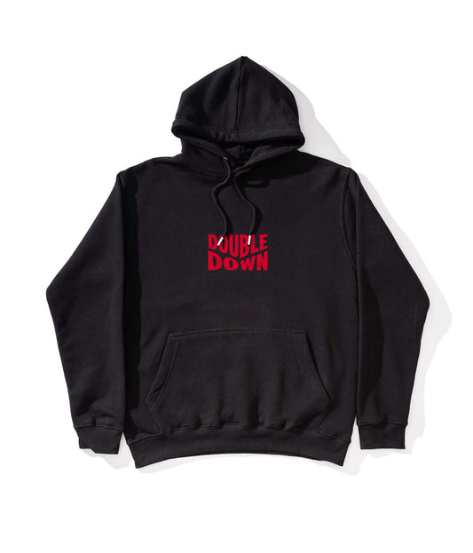 Double Down Black Hoodie