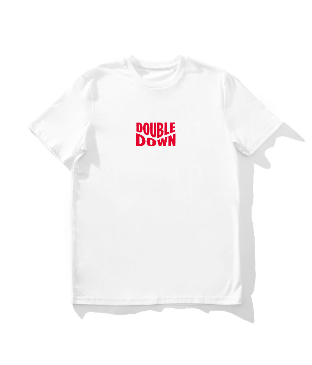 Double Down White T-shirt